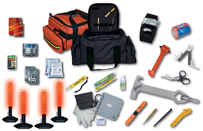 The Road Warrior Law Enforcement's Complete Response Kit (Orange)